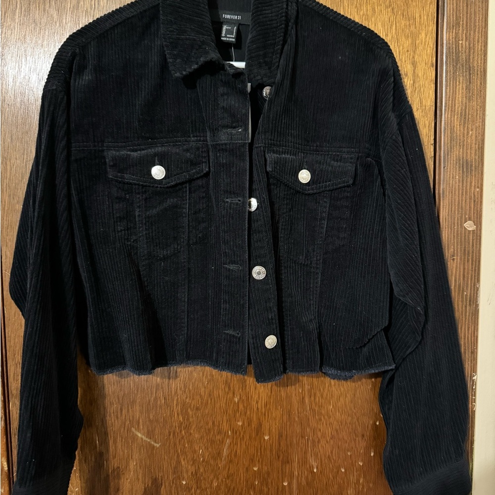 Black Corduroy Jacket